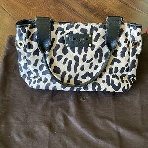 Kate spade animal print purse.